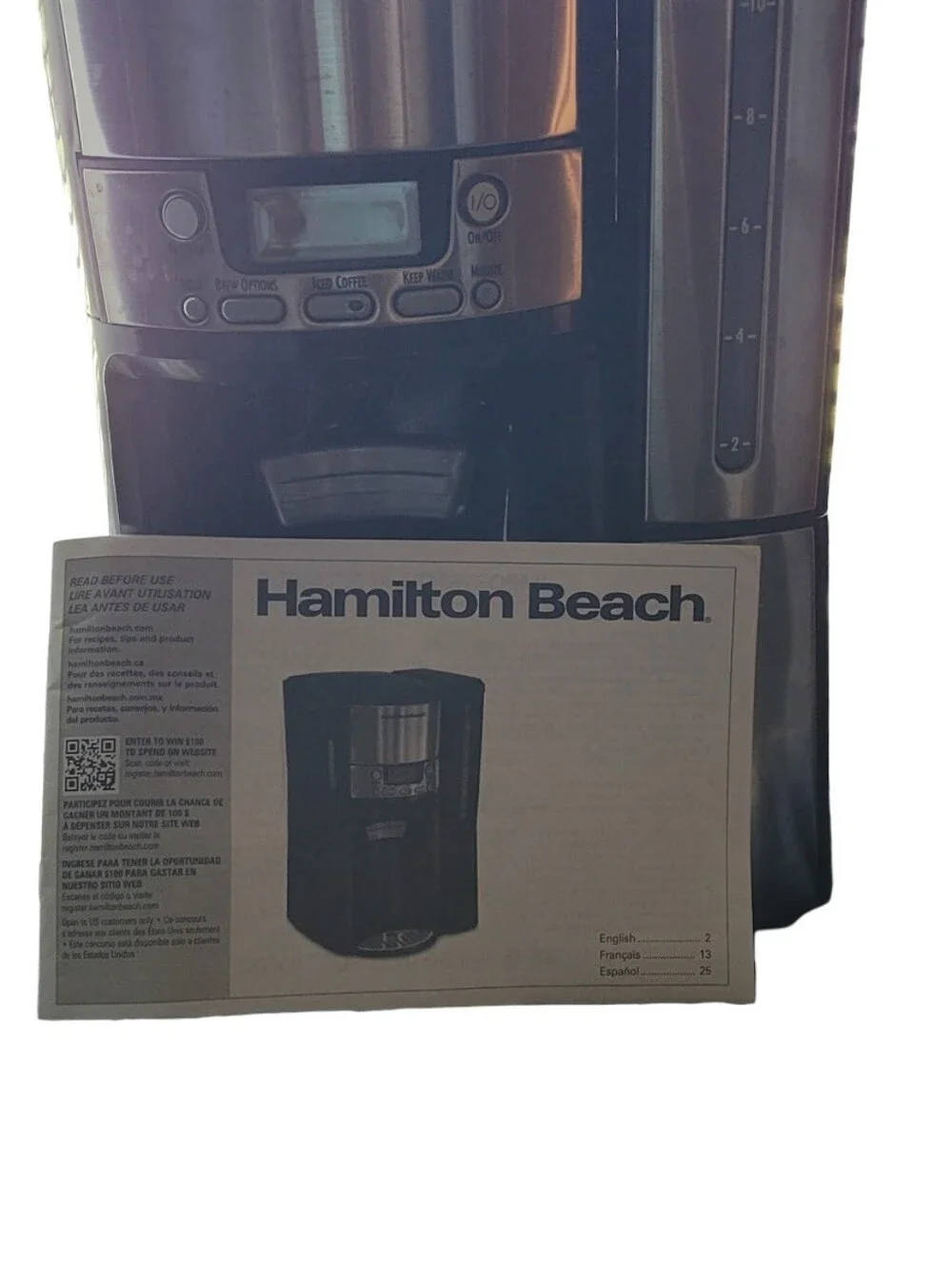 Hamilton Beach programmable 12